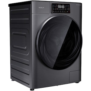 Masina de spalat rufe Samsung WW90CGC04DABLE, 9 kg, 1400 RPM, Clasa A, Motor Digital Inverter, Eco Bubble, WiFi SmartThings, AI Energy, Negru
